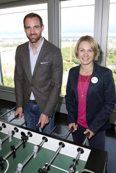 Pressetermin zur Vorstellung der neuen Werbegesichter von neubourg skin care, Hamburg