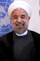 Hassan Rouhani am Rande der UN Vollversammlung, New York