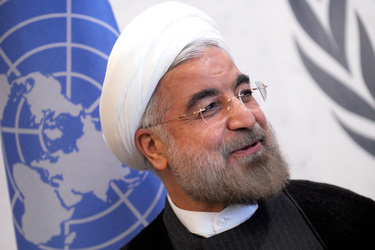 Hassan Rouhani am Rande der UN Vollversammlung, New York
