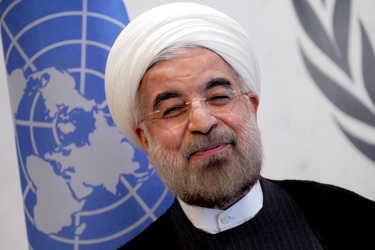 Hassan Rouhani am Rande der UN Vollversammlung, New York