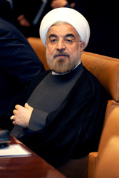 Hassan Rouhani am Rande der UN Vollversammlung, New York
