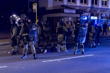 Ausschreitungen von Neonazis in Ostrava, Tschechien
