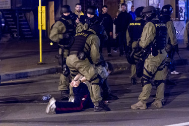 Ausschreitungen von Neonazis in Ostrava, Tschechien