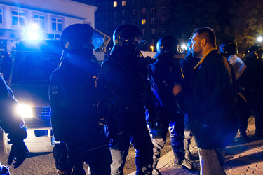 Ausschreitungen von Neonazis in Ostrava, Tschechien