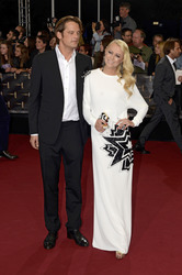 Jenny Elvers-Elbertzhagen mit Freund Steffen von der Beeck