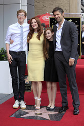 Julianne Moore erhält eijnen Stern auf dem Hollywood Walk Of Fame