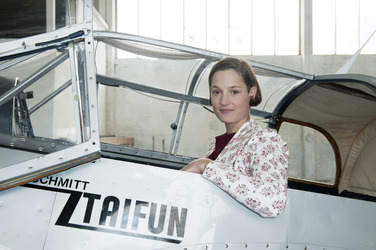 'Alleinflug - Elly Beinhorn' Set-Termin, Schacksdorf