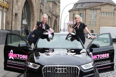 PINKTOBER Kampagne im Hard Rock Cafe, Hamburg