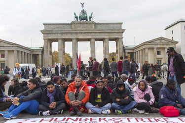 Bundesweiter Streik der Asylsuchenden, Berlin