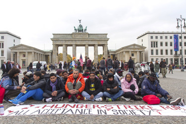Bundesweiter Streik der Asylsuchenden, Berlin