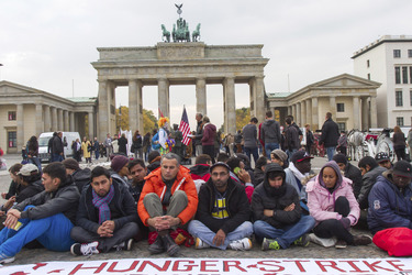Bundesweiter Streik der Asylsuchenden, Berlin