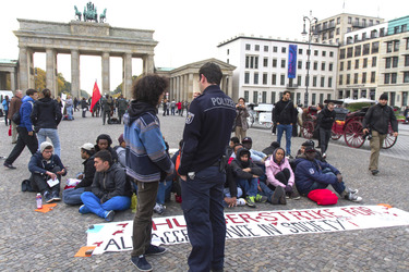 Bundesweiter Streik der Asylsuchenden, Berlin