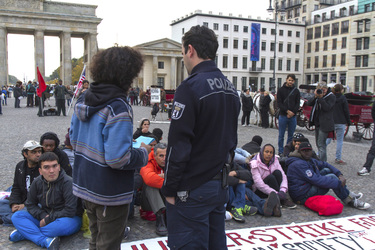 Bundesweiter Streik der Asylsuchenden, Berlin