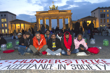 Bundesweiter Streik der Asylsuchenden, Berlin
