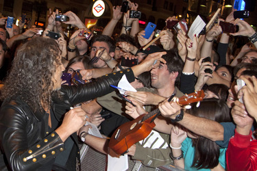 'Metallica Through the Never' Premiere, Madrid