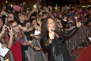'Metallica Through the Never' Premiere, Madrid