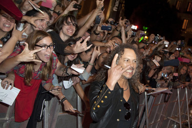 'Metallica Through the Never' Premiere, Madrid