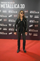 'Metallica Through the Never' Premiere, Madrid