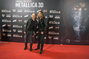 'Metallica Through the Never' Premiere, Madrid