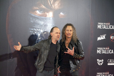 'Metallica Through the Never' Premiere, Madrid
