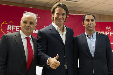 Carlos Moya ist  neuer spanischer Davis Cup Team Captian, Madrid