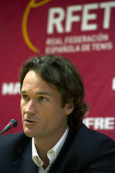 Carlos Moya ist  neuer spanischer Davis Cup Team Captian, Madrid