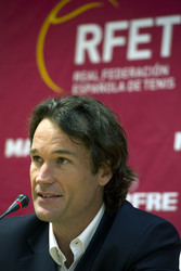 Carlos Moya ist  neuer spanischer Davis Cup Team Captian, Madrid