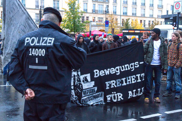 Asylbewerber Gedenk- und Protestdemonstration, Berlin