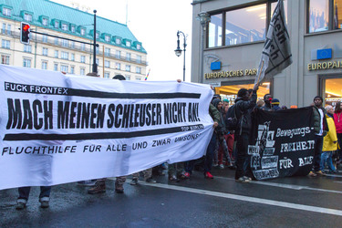 Asylbewerber Gedenk- und Protestdemonstration, Berlin