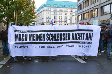 Asylbewerber Gedenk- und Protestdemonstration, Berlin