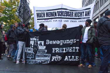 Asylbewerber Gedenk- und Protestdemonstration, Berlin