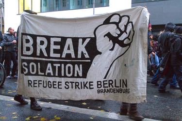 Asylbewerber Gedenk- und Protestdemonstration, Berlin