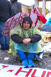 Bundesweiter Streik der Asylsuchenden, Berlin