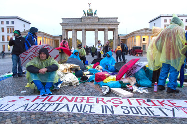 Bundesweiter Streik der Asylsuchenden, Berlin
