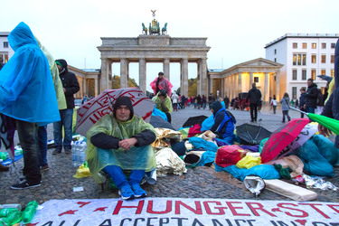 Bundesweiter Streik der Asylsuchenden, Berlin