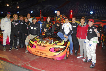 'TV Total Stock Car Crash Challenge 2013' Photocall, Gelsenkirchen