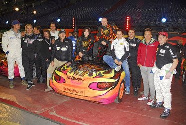 'TV Total Stock Car Crash Challenge 2013' Photocall, Gelsenkirchen