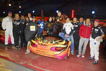 'TV Total Stock Car Crash Challenge 2013' Photocall, Gelsenkirchen