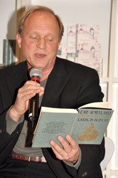 Ulrich Tukur: 'Die Spieluhr' Buchpräsentation, Frankfurter Buchmesse 2013