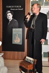 Ulrich Tukur: 'Die Spieluhr' Buchpräsentation, Frankfurter Buchmesse 2013