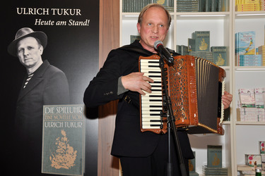 Ulrich Tukur: 'Die Spieluhr' Buchpräsentation, Frankfurter Buchmesse 2013