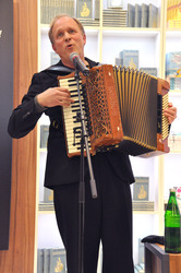 Ulrich Tukur: 'Die Spieluhr' Buchpräsentation, Frankfurter Buchmesse 2013