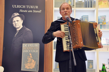 Ulrich Tukur: 'Die Spieluhr' Buchpräsentation, Frankfurter Buchmesse 2013