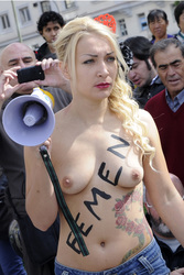 Offizielle Gründing von Femen Spanien, Madrid