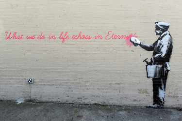 'Banksy Street Art, New York