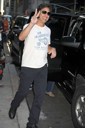 bei der 'Late Show with David Letterman', New York