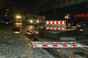 Demonstration gegen europäische Asylbewerbergesetze in Kreuzberg, Berlin