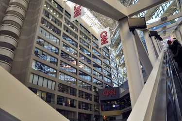 Hauptsitz des Senders CNN