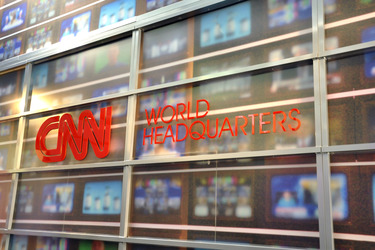 Hauptsitz des Senders CNN