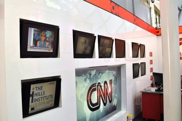 Hauptsitz des Senders CNN